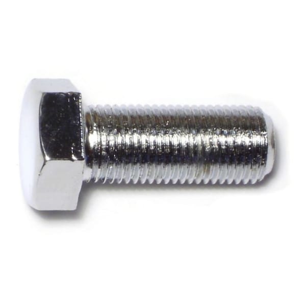 Midwest Fastener Grade 5, 1/2"-20 Hex Head Cap Screw, Chrome Plated Steel, 1-1/4 in L, 5 PK 75383 - main